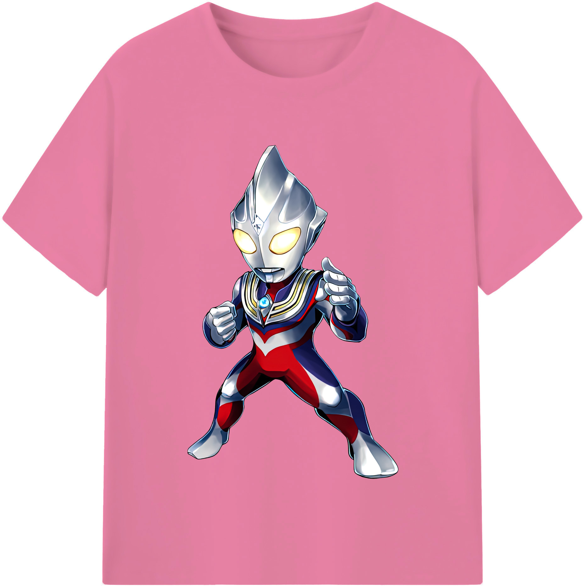 （画像用） ウルトラマン Ultraman 綿100％半袖Tシャツ（フロントプリント）